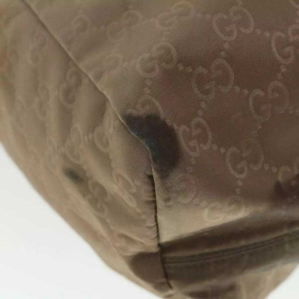 GUCCI GG Canvas Tote Bag Brown 282439 Auth - Picture 5 of 16